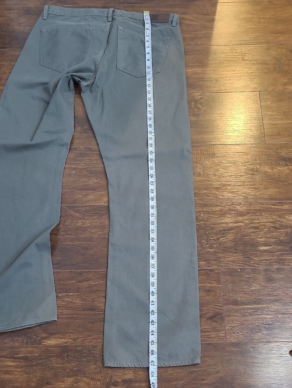 Banana Republic Limited Edition Straight-Leg Jeans in Olive Size 36/34 - Picture 11 of 11